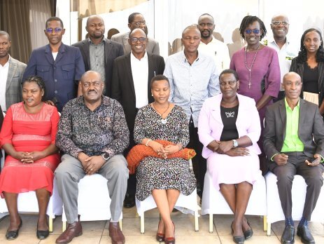 Participants during a workshop to pilot ASARECA’s Policy Manager Tool through joint analysis of Uganda’s Extension Policy